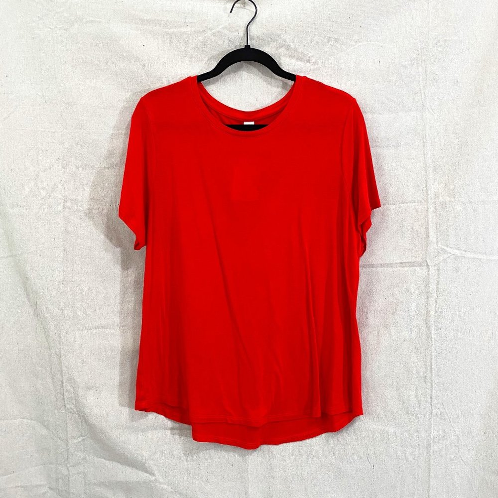 Tomato Red Tshirt Top